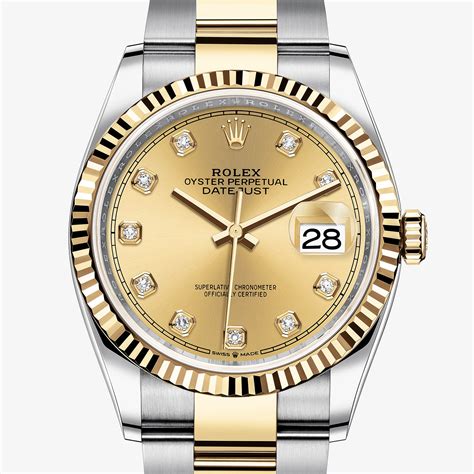 datejust rolex acciaio oro|rolex datejust 36 mm.